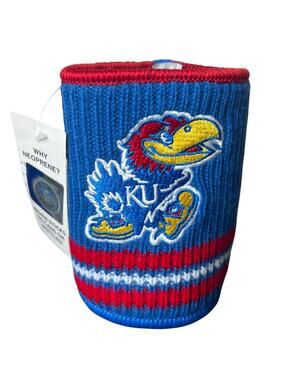 Kolder NWT KU Jayhawk Head Kansas Can Cooler
